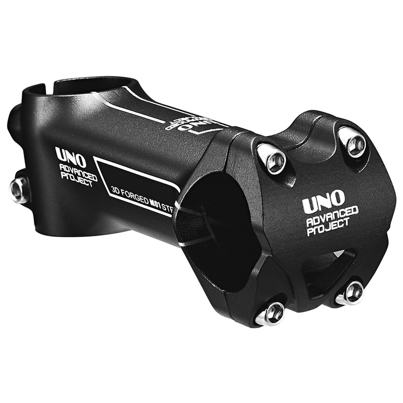 Potence de guidon de vélo UNO M01 L : 100 mm Noir +/-7º 