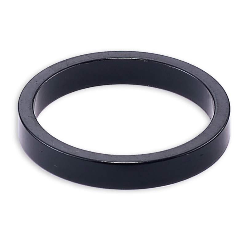 Jeu de rondelles d'écartement V BIKE de 5 mm (x10) pour la direction a-head 1-1/8'' aluminium noir 