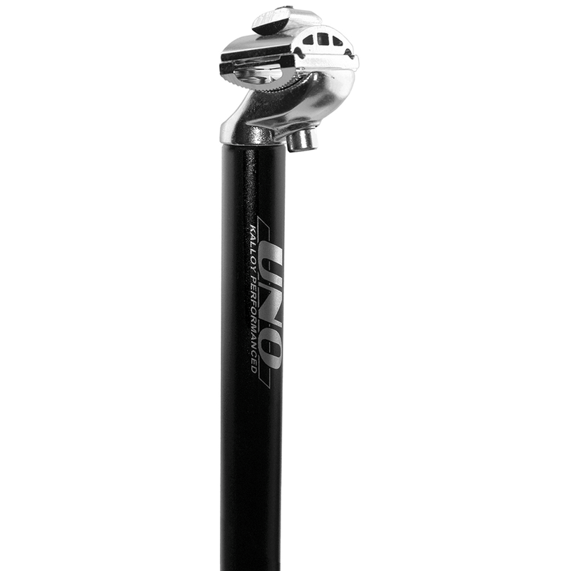 Tige de selle vélo UNO TS 297 - 350mm Ø31.4 noir 