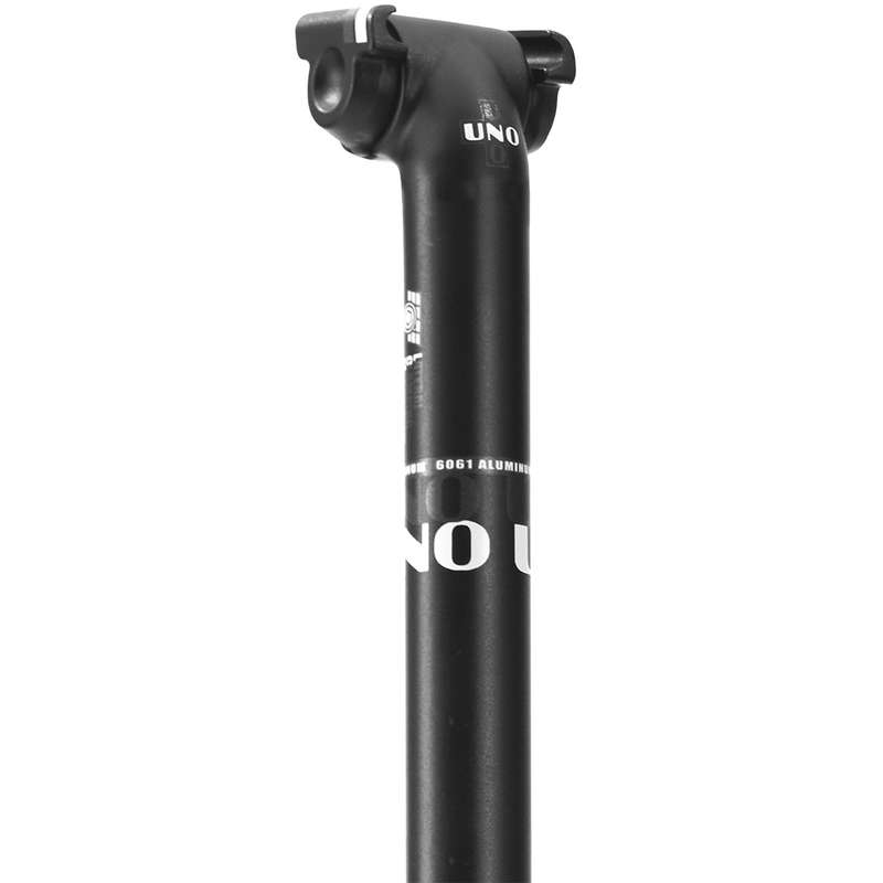 Tige de selle vélo UNO TS 653 - 350mm Ø31.6 noir 