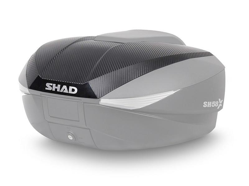 Couvercle de top case SHAD SH58X - Carbon 