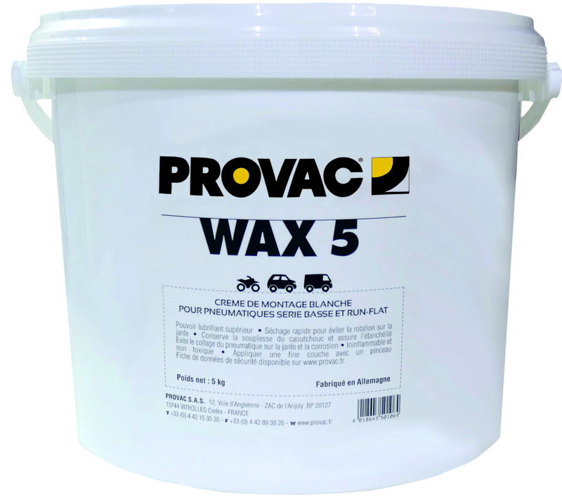 Crème de montage pneus PROVAC blanche - 1x5kg 