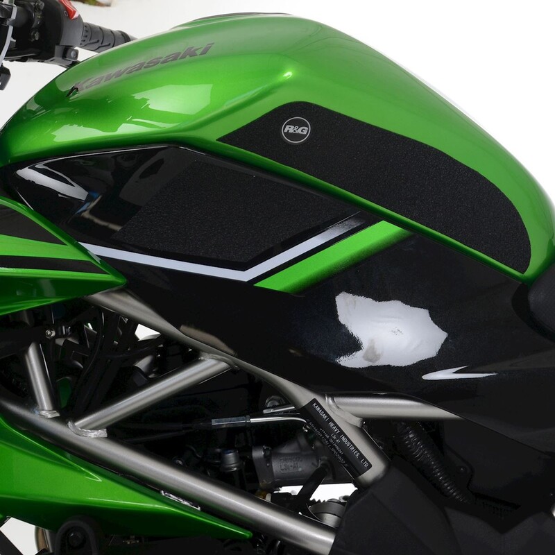 Kit grip de réservoir R&G RACING 4 pièces - clair Kawasaki Z125 