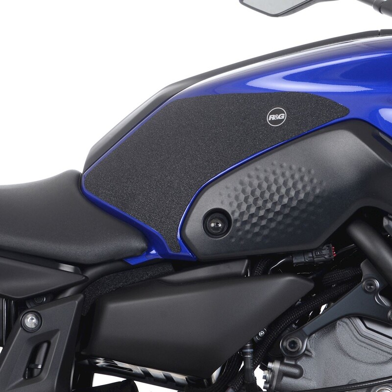Kit grip de réservoir R&G RACING 2 pièces - clair Yamaha MT-07 