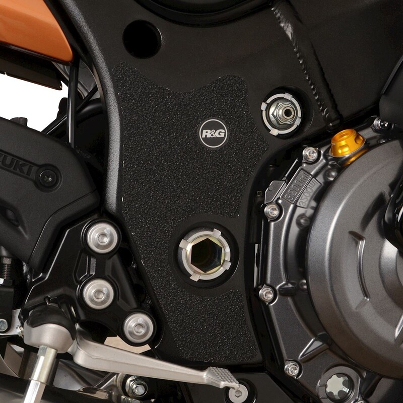 Adhésif anti-frottement R&G RACING cadre 2 pièces - noir Suzuki Hayabusa 