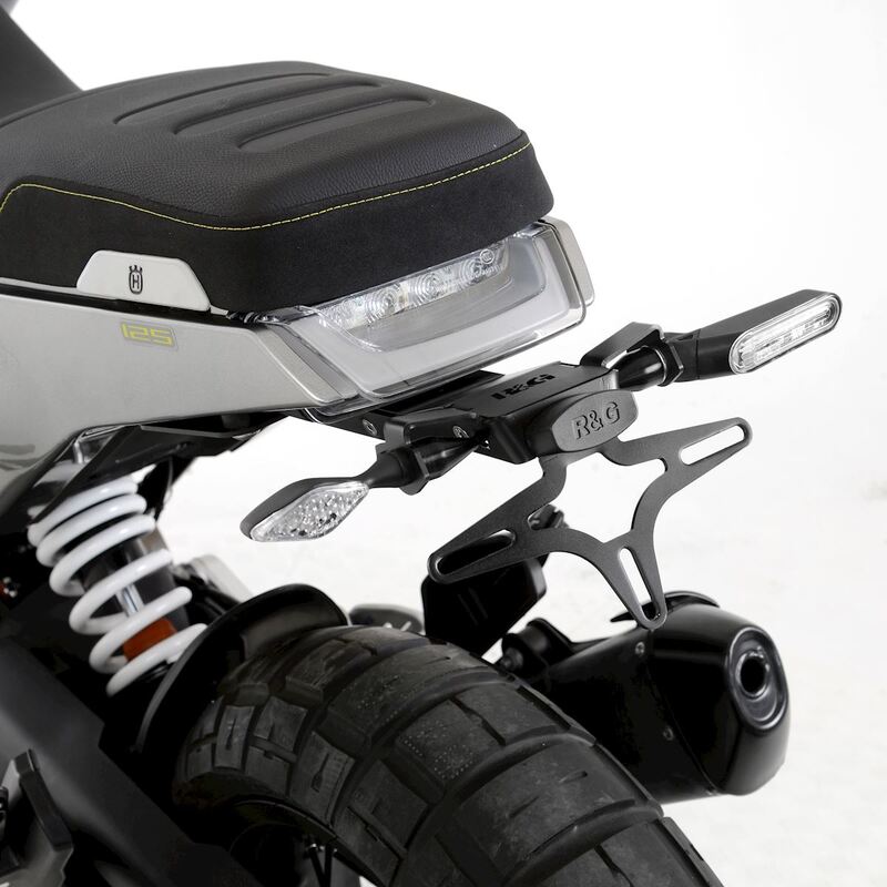 Support de plaque R&G RACING - noir Husqvarna 