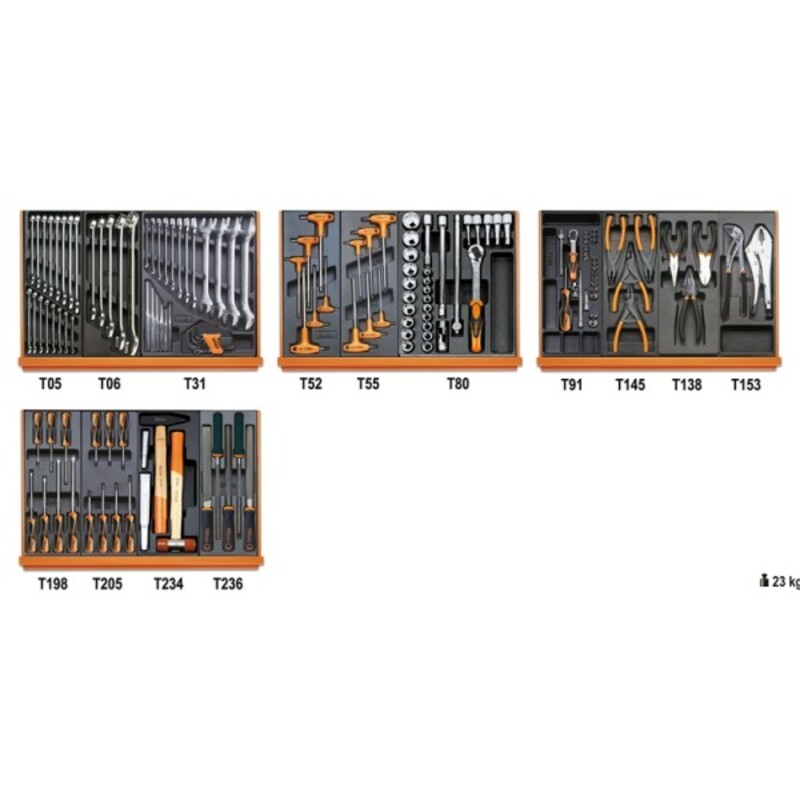 Composition de 146 outils BETA - maintenance générale 
