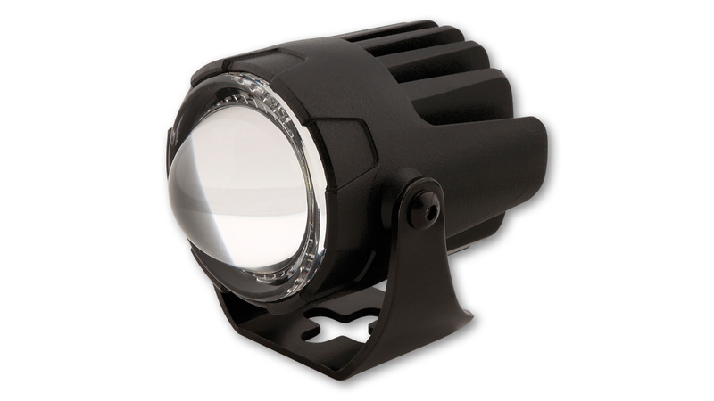 Feu avant LED HIGHSIDER pro FT13-High - homologué E - noir - à l'unité 