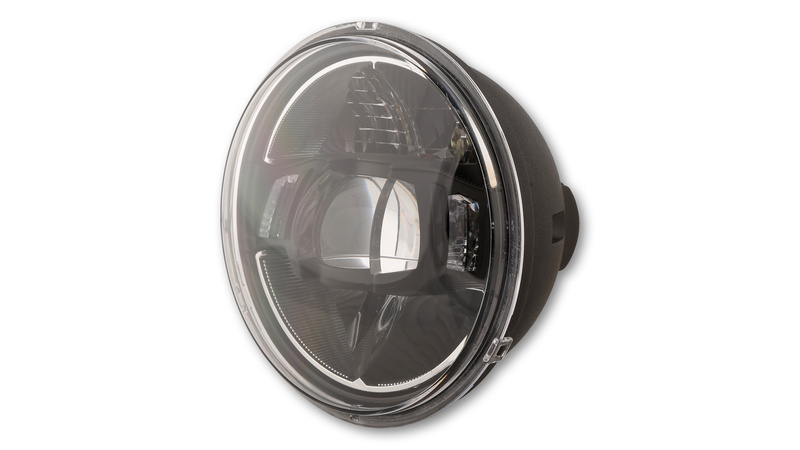 Insert de phare LED HIGHSIDER pro Type 10 - 5 3/4 pouces - homologué E - - à l'unité 
