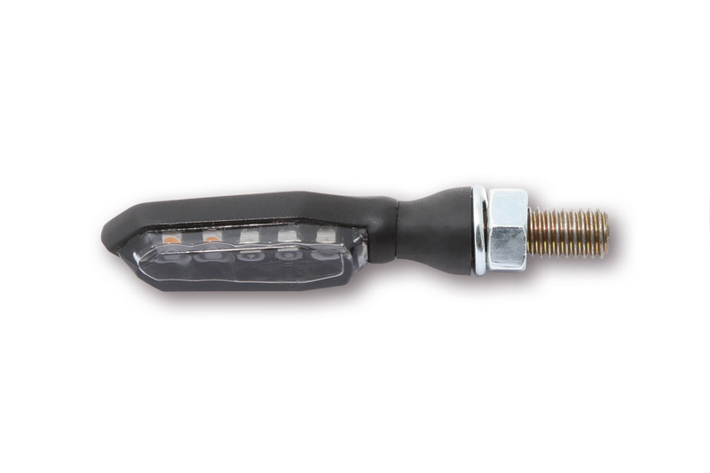 Feu arrière/clignotant LED HIGHSIDER pro Sonic-X1 3en1 homologué - la paire 