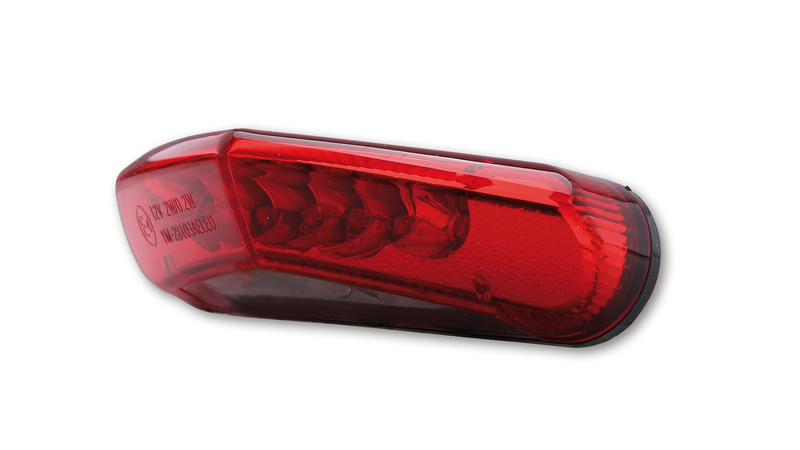 Feu arrière SHIN YO LED verre rouge 