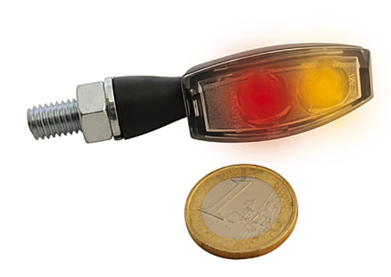 Clignotant HIGHSIDER LED Blaze 3en1 - clignotant/feu stop/feu de position arrière 