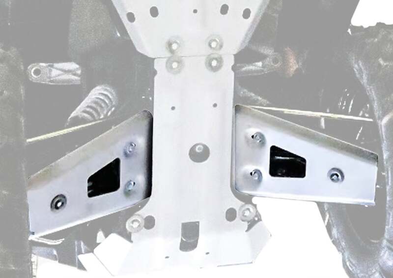 Kit protection de triangles arrière RIVAL - aluminium Polaris Sportsman 850 / 1000 XP 