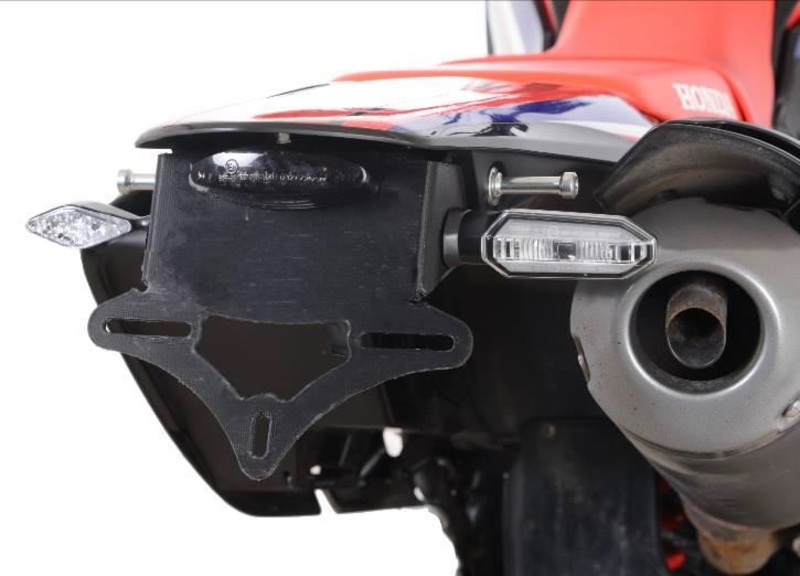 Support de plaque R&G RACING noir - Honda CRF250 Rally / M / L 