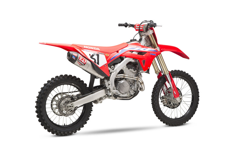 Ligne complète YOSHIMURA RS-9T Signature Series titane/inox/carbone - Honda CRF125F 