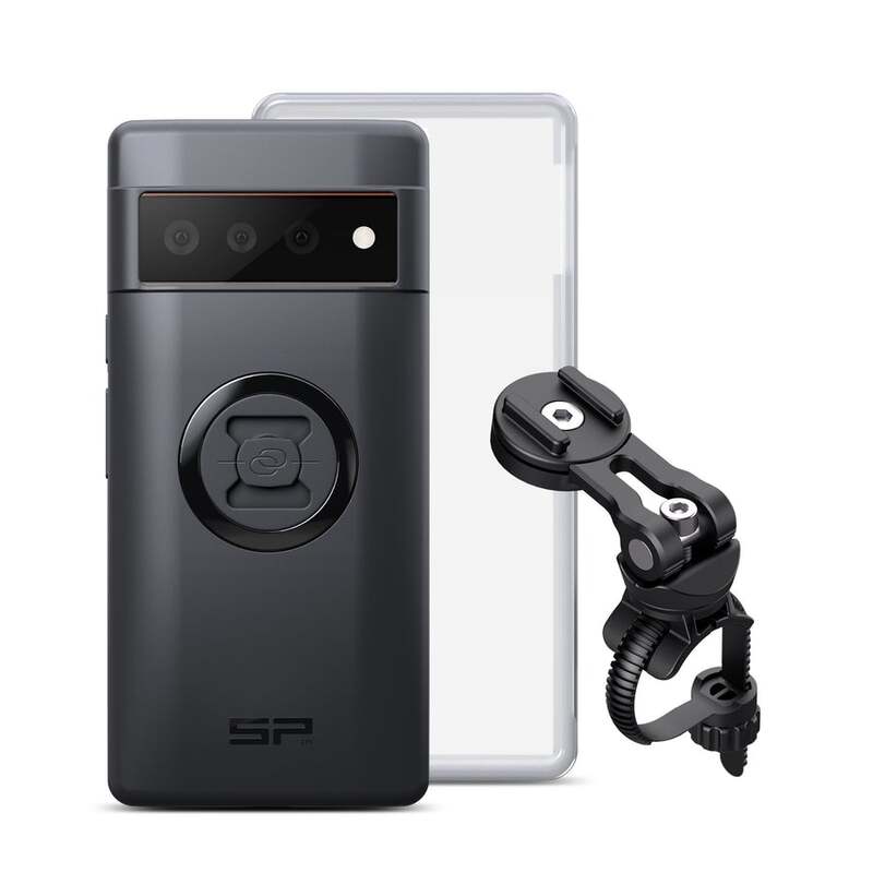 Pack complet SP-CONNECT Bike Bundle II fixé sur guidon et potence - Google Pixel 6 Pro 
