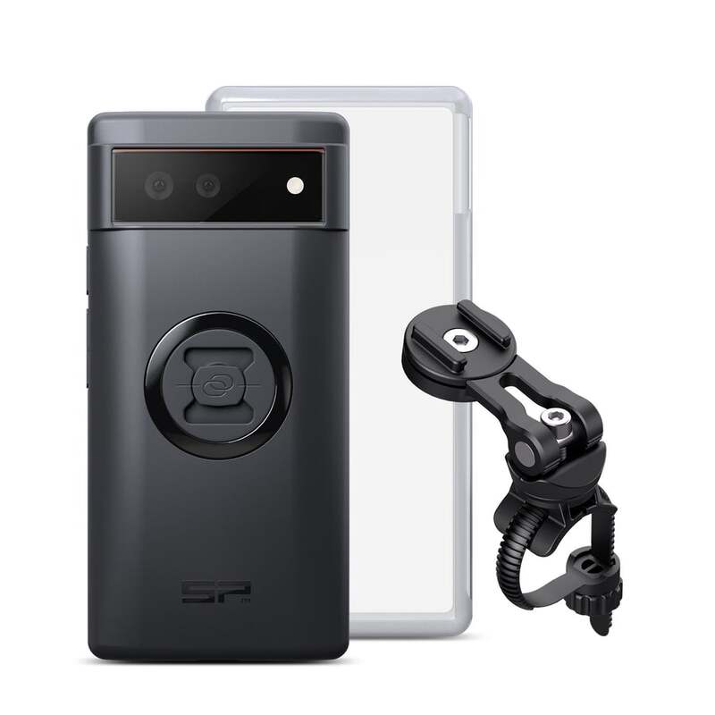 Pack complet SP-CONNECT Bike Bundle II fixé sur guidon et potence - Google Pixel 6 