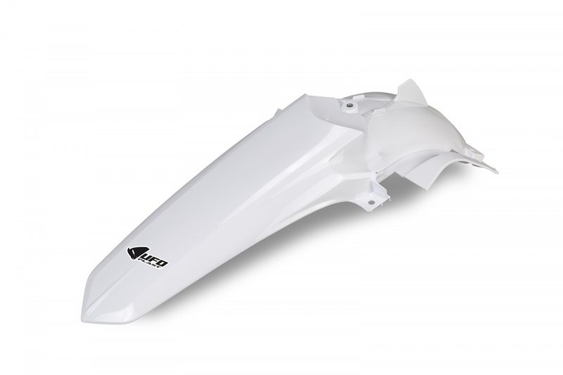 Garde-boue arrière UFO - blanc Yamaha YZ125/250 