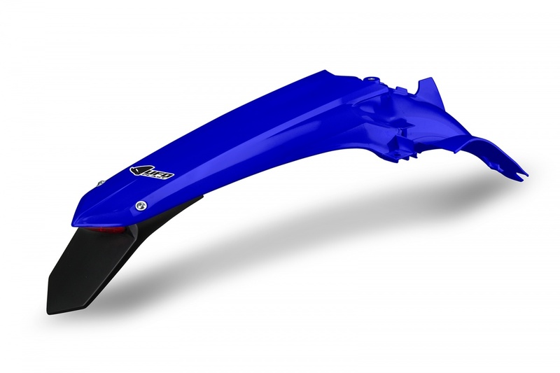 Garde-boue arrière UFO Enduro - bleu Yamaha YZ125/250 