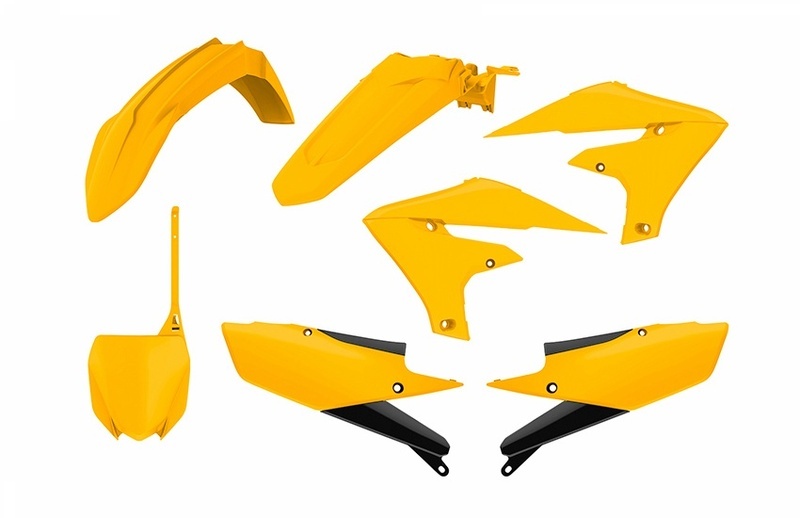 Kit plastique POLISPORT - jaune 
