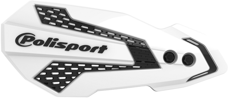 Protège-mains POLISPORT MX Flow blanc / noir - Honda CRF450R / RX 