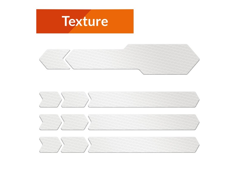 Kit protection adhésive ALGIS Texture - transparent 