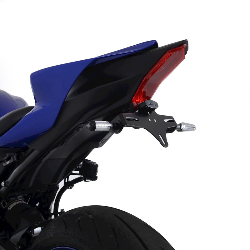 Support de plaque R&G RACING - noir Yamaha R7 