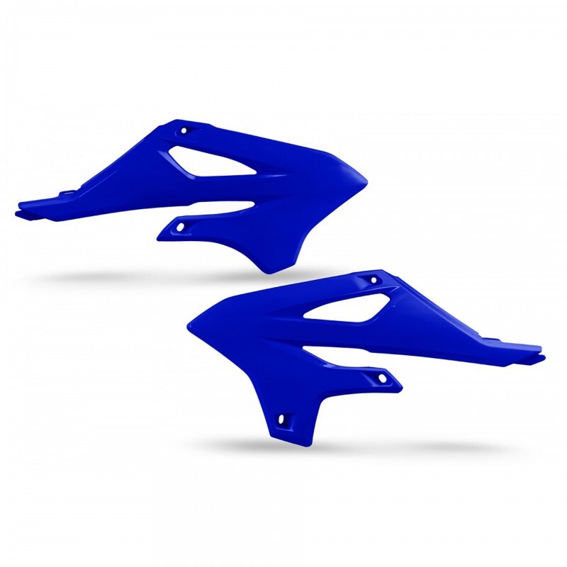 Ouïes de radiateur POLISPORT - couleur origine (22) Yamaha YZ85 