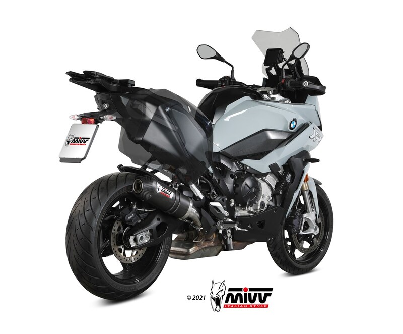 Silencieux MIVV Oval carbone - BMW S1000XR 