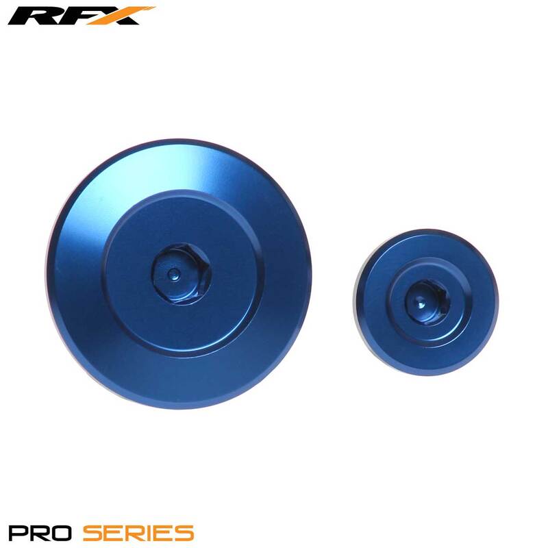 Jeu de bouchons de distribution de moteur RFX Pro (Bleu) 