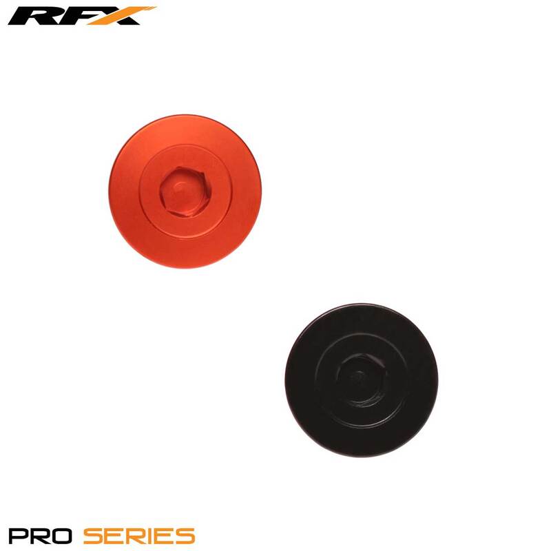 Jeu de bouchons de distribution de moteur RFX Pro - noir 