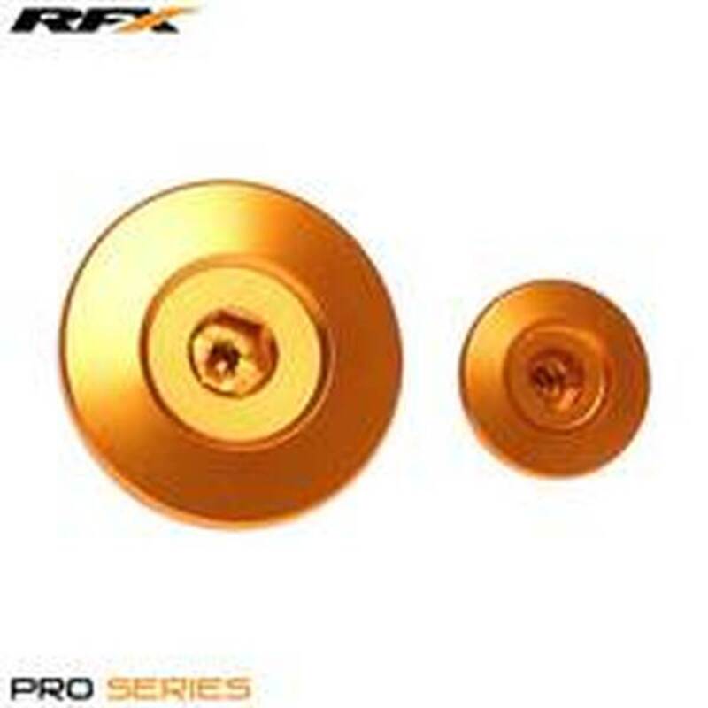 Jeu de bouchons de distribution de moteur RFX Pro - orange 