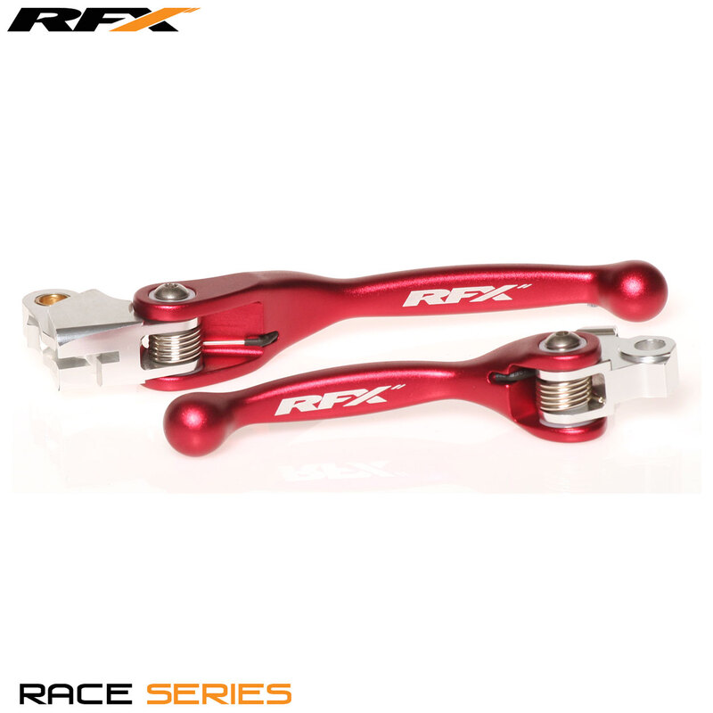 Ensemble de leviers retournables forgés RFX Race (Rouge) 