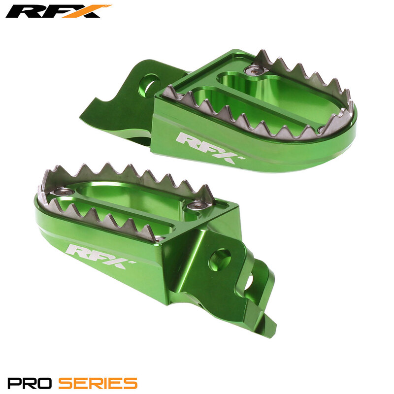 Repose-pieds RFX Pro Series 2 (Vert) - Kawasaki KXF250/450 