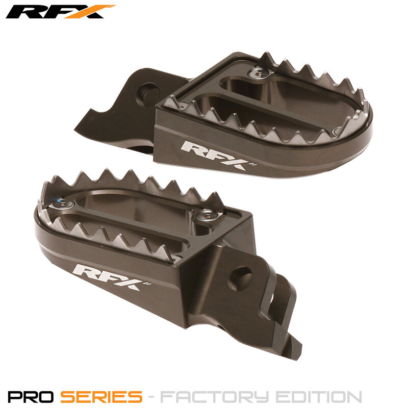 Repose-pieds RFX Pro Series (Anodisé dur) - Kawasaki KXF250/450 