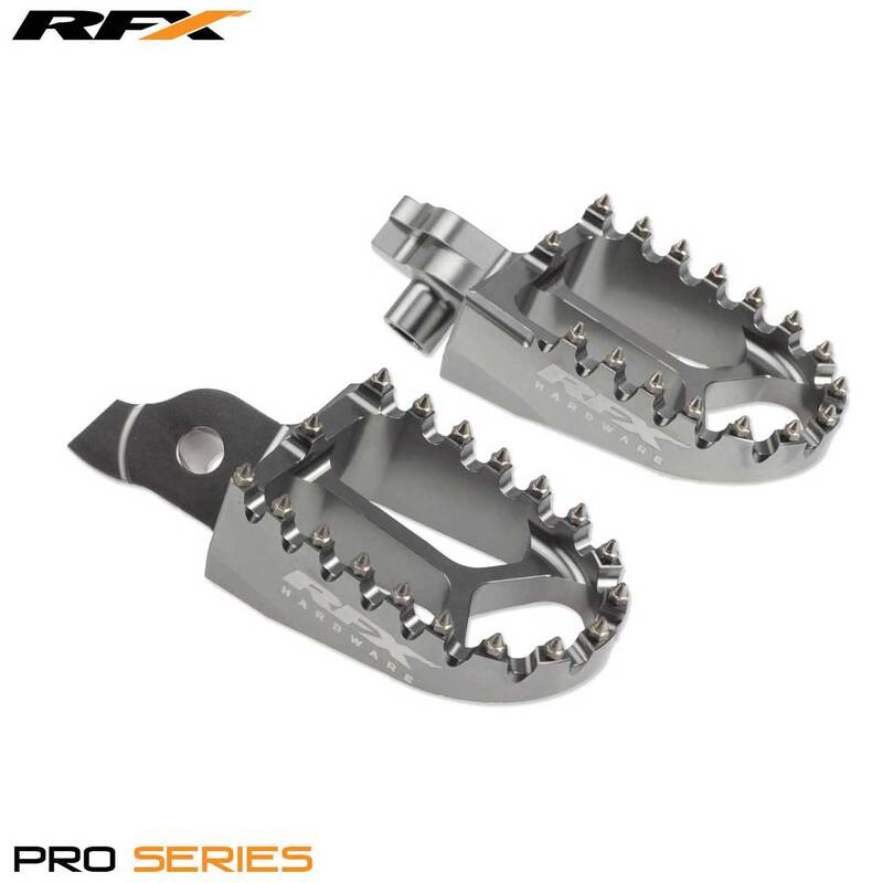 Repose-pieds RFX Pro (Graphite) - Pour Suzuki RMZ250/450 