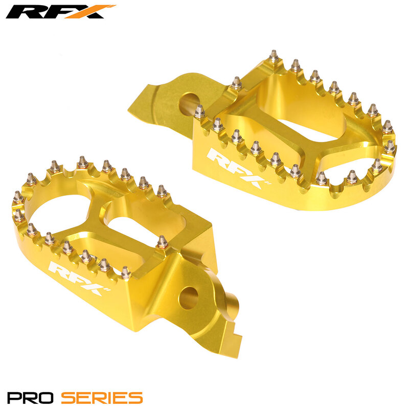 Repose-pieds RFX Pro (Jaune) - Pour Suzuki RMZ250/450 