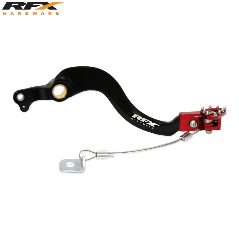 Pédale de frein arrière RFX Pro FT (Noir/Rouge) - Honda CRF250 