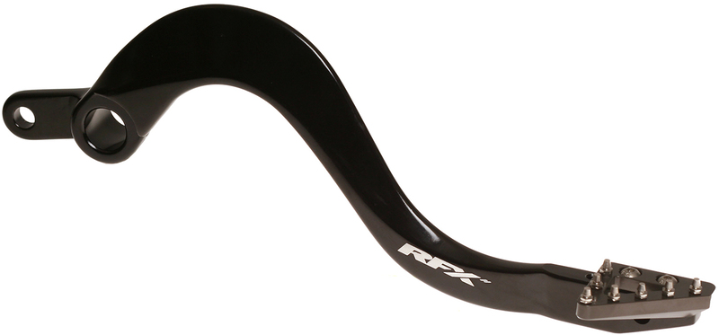 Pédale de frein arrière RFX Pro ST (Anodisé dur noir/ Anodisé dur titane) 