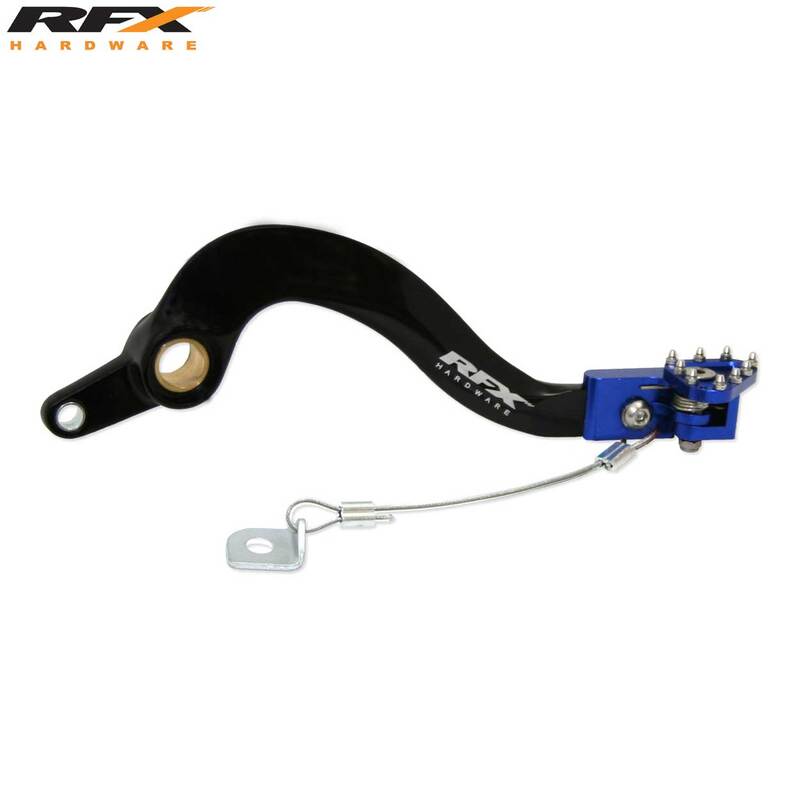 Pédale de frein arrière RFX Pro FT (Noir/Bleu) - Yamaha YZF/WRF 450 