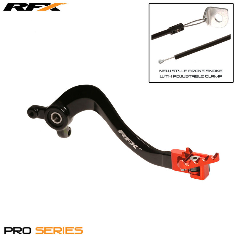 Pédale de frein arrière RFX Pro FT (Noir/Orange) - KTM SX85 