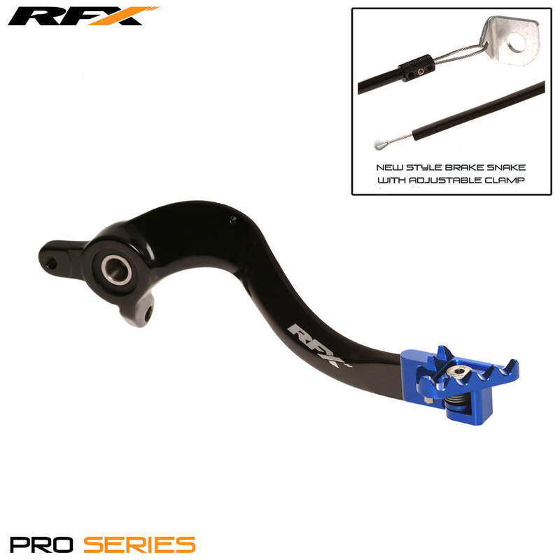 Pédale de frein arrière RFX Pro FT (Noir/Bleu) 