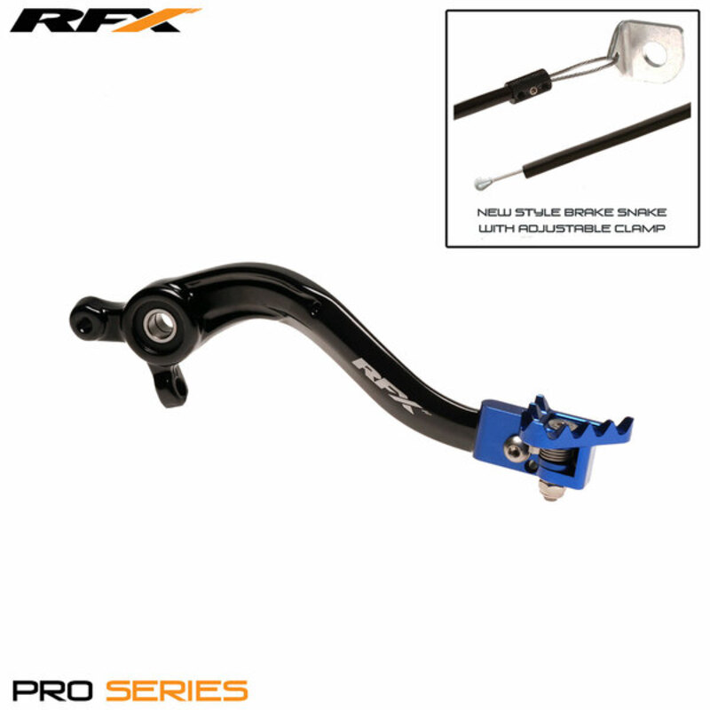 Pédale de frein arrière RFX Pro ST (Noir/Bleu)