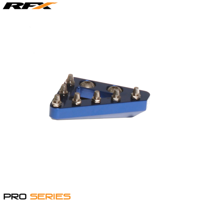 Embout de rechange solide CNC de levier de frein arrière RFX Pro (Bleu) 