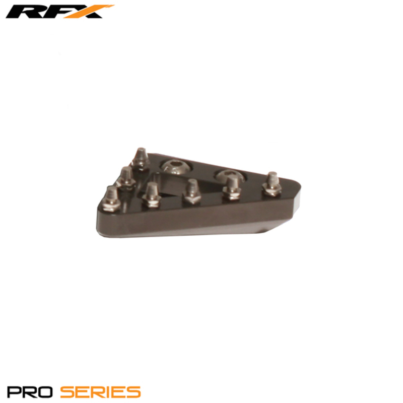 Embout de rechange solide CNC de levier de frein arrière RFX Pro (Gris titane) 