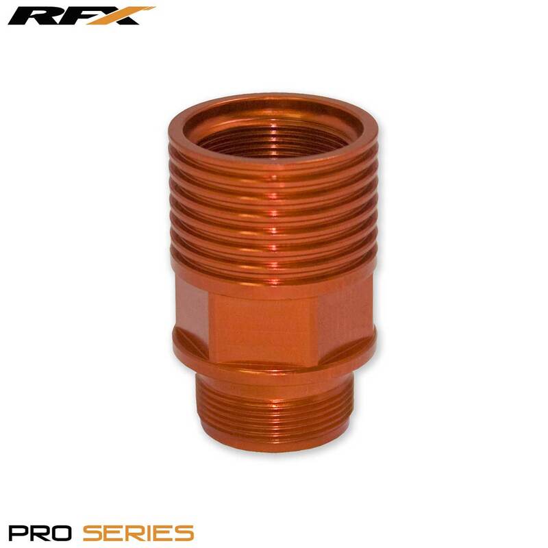 Rallonge de refroidissement réservoir de frein arrière RFX Pro (Noir) - KTM 125-525 