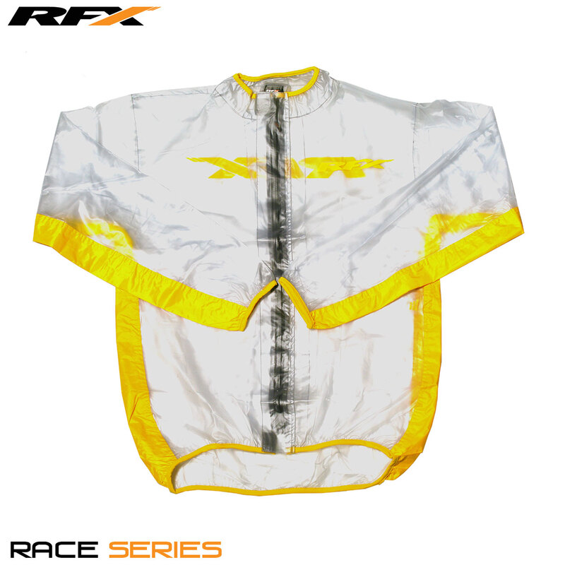 Veste de pluie RFX sport (Transparent/Jaune) - taille M 