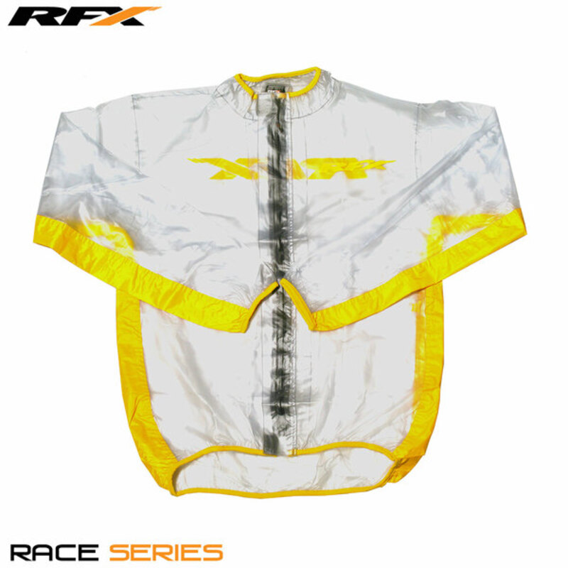 Veste de pluie RFX sport (Transparent/Jaune) - taille L 