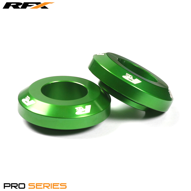 Entretoises de roue arrière RFX Pro FAST (Vert) 