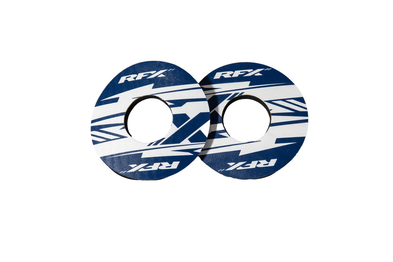 Paire de donuts de poignée RFX sport (X Bleu) 